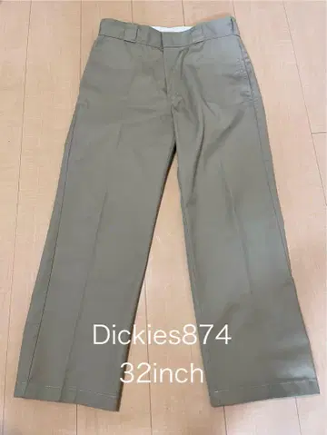 Dickies 874 워크 팬츠 32인치 카키