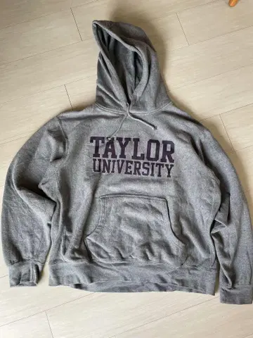 TAYLOR UNIVERSITY 후드 부착 후드티 L 사이즈