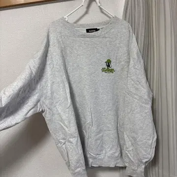 XLARGE 그레이 맨투맨 트레이닝복
