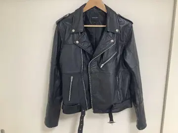 JIGGYS SHOP 블랙 더블 라이더스 L
