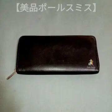 paulsmith 폴스미스 토끼 라운드 지퍼 장지갑 블랙