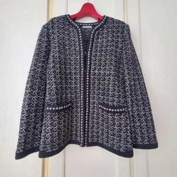 띠어리 럭스 니트 자켓