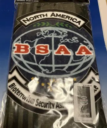 USJ 유니버셜 할로윈 바이오하자드 BSAA 페이스 타월