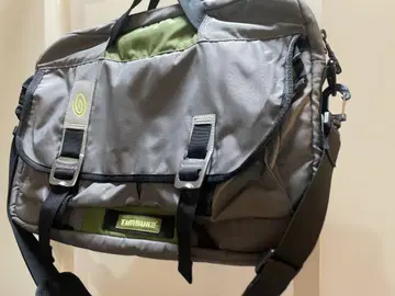 TIMBUK2 메신저 백 그레이/그린