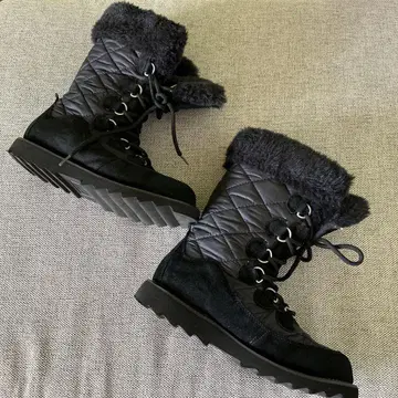 Aigle 신살레이트 발수 가공 스노우 보아 부츠 23cm 사이즈