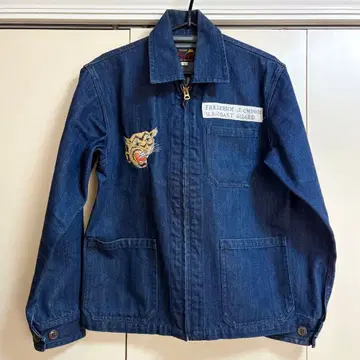 테일러 토요 베트남 자켓 데님 스카잔 수베니어 자켓 S