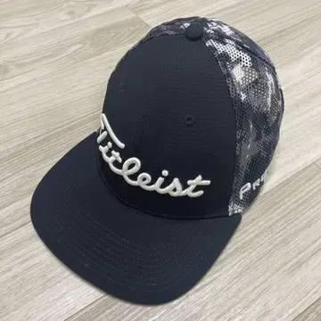 Titleist 프로 사양 캡 카모플라쥬 x 블랙