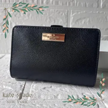 새상품 kate spade 블랙 접이식 지갑
