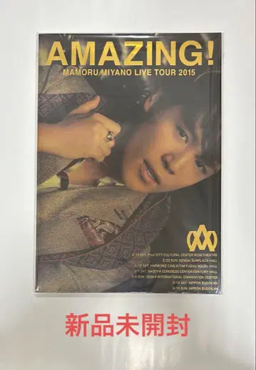 미개봉 새상품 미야노 마모루 AMAZING! 팜플렛