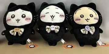 치이카와 (먼작귀) 검은 고양이 봉제 인형 3종
