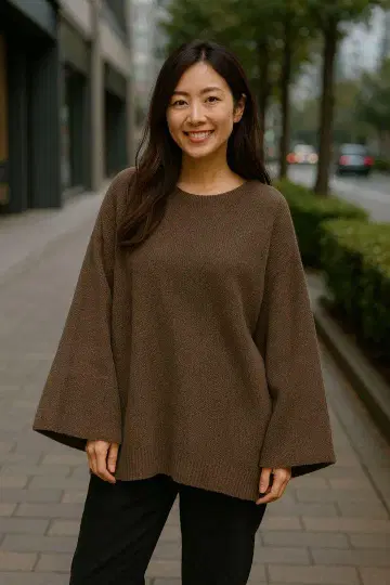 두지엠 클라세 Deuxieme Classe 루즈핏 실루엣 모카