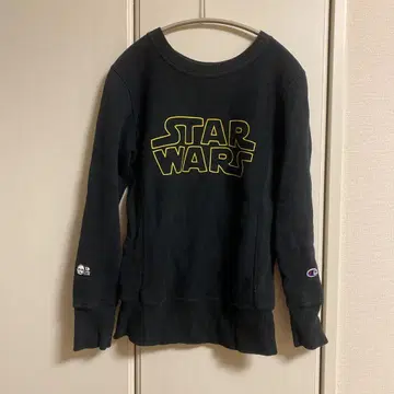 Champion STAR WARS 맨투맨 블랙