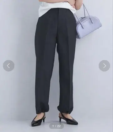 그린 라벨 릴랙싱 광택 베이커 팬츠