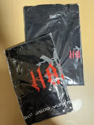 HANA 로고 T셔츠 타월