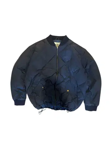 00s 90s Eddie Bauer 네이비 다운 자켓 퀼팅