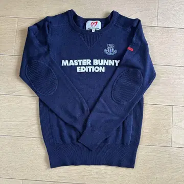 MASTER BUNNY EDITION 스웨터 네이비 사이즈 1