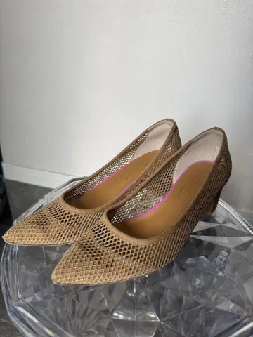 르 탈롱 메쉬 펌프스 23.5cm 스틸레토
