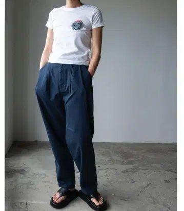 HOLIDAY/ DICKIES BELTED 2TUCK PANTS