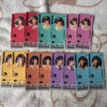 FRUITS ZIPPER 후루퍼 복권 컴프 세트 (각 2장)