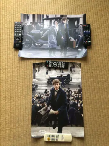 [ 익명 배송 ] 판타스틱 비스트 복권 코믹콘 포스터 세트