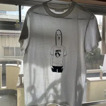 keisuke kanda x 아사노 이니오 콜라보 T셔츠 오야스미 푼푼