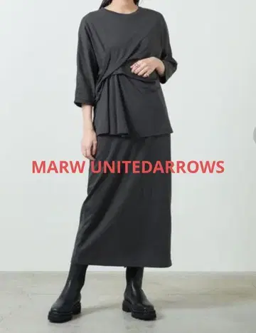 말루 MARW 랜덤 턱 원피스