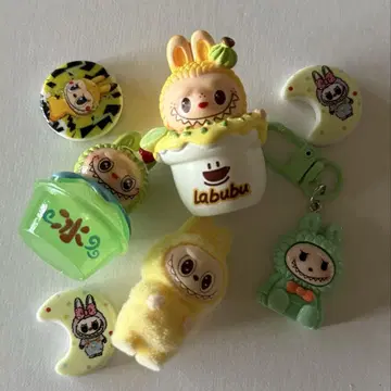 라부부 labubu 비즈 미니 피규어 키링