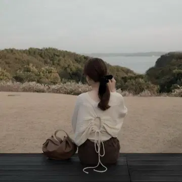 moi tytto 가디건 백 오픈카디건 여성용