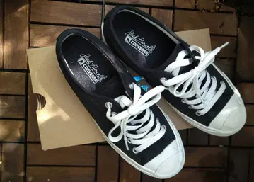 [ 새상품급 ] Converse Jack Purcell 블랙 스니커즈