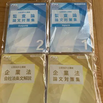 CPA 공인회계사 강좌 기업법, 감사론 논문 대책집