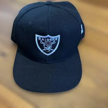 RAIDERS 블랙 야구 모자