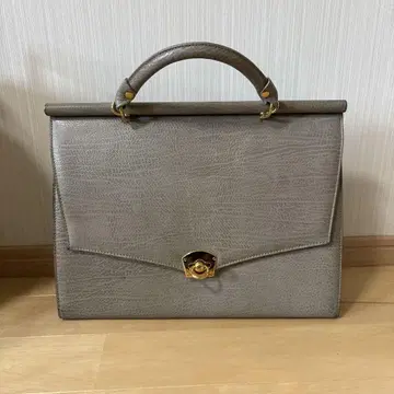 그레이 핸드백 A4 INSTEP