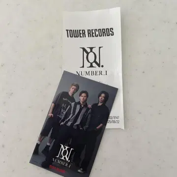 TOWER RECORDS NUMBER I 멤버 카드