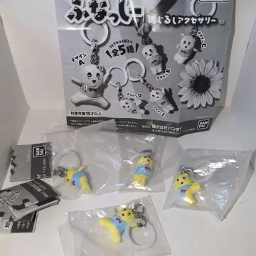 가챠 후낫시 메지루시 액세서리 4종류 4개 세트 A.B.C.D