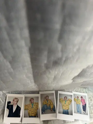 w-inds. 인스턴트 포토 카드와 가챠