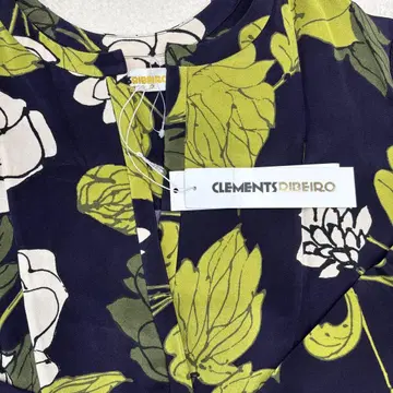 CLEMENTS RIBEIRO 꽃무늬 튜닉 오분 소매