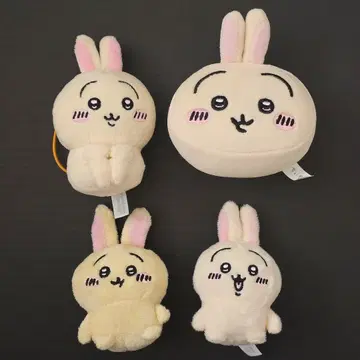 치이카와 (먼작귀) 앉은 봉제 인형 2 쫀득쫀득 페이스 마스코트 토끼
