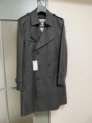 BLACKLABEL 트렌치코트 블랙
