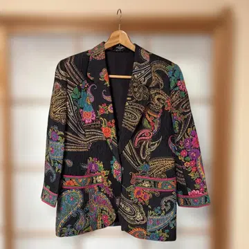 LEONARD FASHION 페이즐리 무늬 테일러드 자켓 11AR