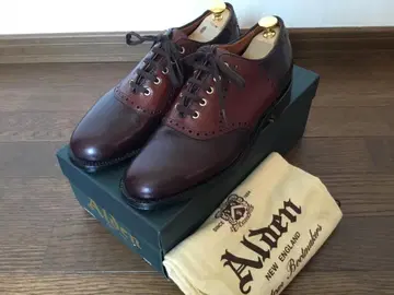 [ 1회 사용 ] Alden 99521 안장 신발 카프 5.5D 알든