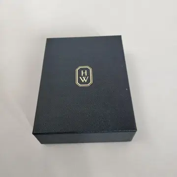 해리 윈스턴 골드 HW 로고 빈 박스