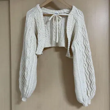 fig London 피그 런던 케이블 니트 가디건