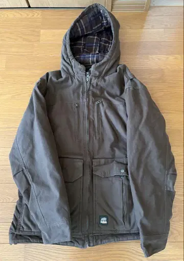 BERNE 덕 자켓 XL talon zip