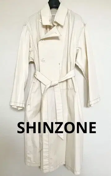THE SHINZONE 호스피탈 코트 코튼 100%