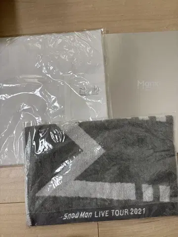 Snow Man Mania2021 타월 T셔츠 팜플렛 세트