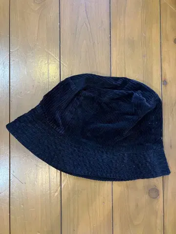 ENGINEERED GARMENTS 버킷햇 L 블랙 코듀로이