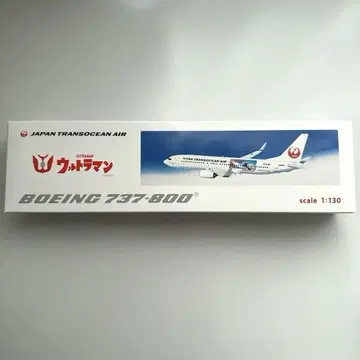 일본 트랜스 오션 항공 보잉 737-800 1/130 울트라맨