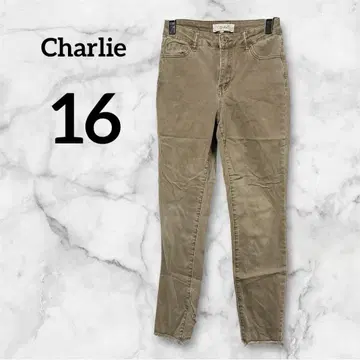 선착순 Charlie [ 6 ] 치노 팬츠 베이지 데님 캐주얼 긴