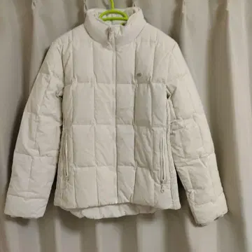 LACOSTE 화이트 다운 자켓 사이즈 40