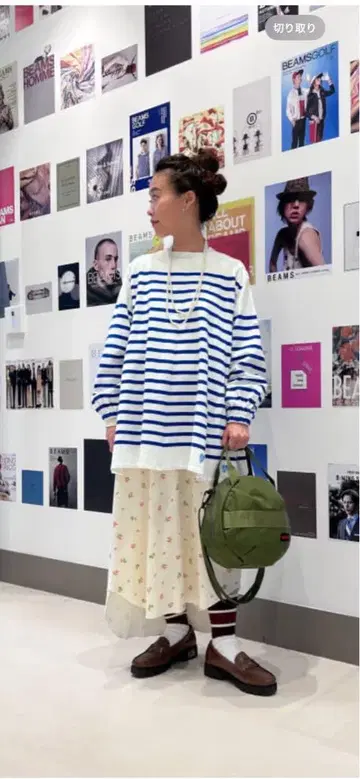 ORCIVAL x BEAMS COUTUREA 라인 상의
